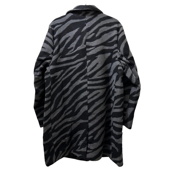 Torrid Pea Coat Jacket Womens 2X Mid Length Lined Animal Print Classic Capsule - Picture 3 of 13